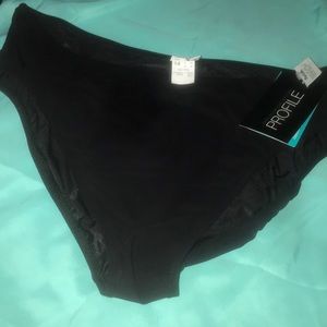 Black swim suit bottoms brand new
